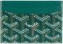 Goyard Vintage Groene Goyardine Slotkaart Portemonnee Groen Dames - Thumbnail 2