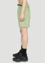 Gramicci Katoenen Twill Shorts met Gesp Riem Groen Heren - Thumbnail 2