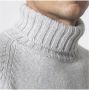 Gran Sasso Blauw-Beige Gemêleerde Coltrui Gray Heren - Thumbnail 3