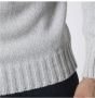 Gran Sasso Blauw-Beige Gemêleerde Coltrui Gray Heren - Thumbnail 4