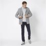 Gran Sasso Blauw-Beige Gemêleerde Coltrui Gray Heren - Thumbnail 5