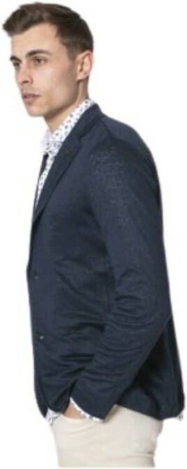 Gran Sasso Blazer Blauw Heren