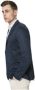 Gran Sasso Blazer Blauw Heren - Thumbnail 2