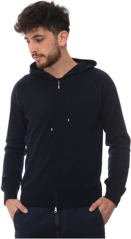 Gran Sasso Kasjmier trui Blauw Heren