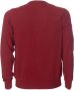 Gran Sasso Trui MET Ronde Hals Rood Heren - Thumbnail 2