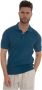 Gran Sasso Jersey polo shirt Blauw Heren - Thumbnail 2