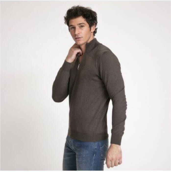 Gran Sasso Knitwear Bruin Heren