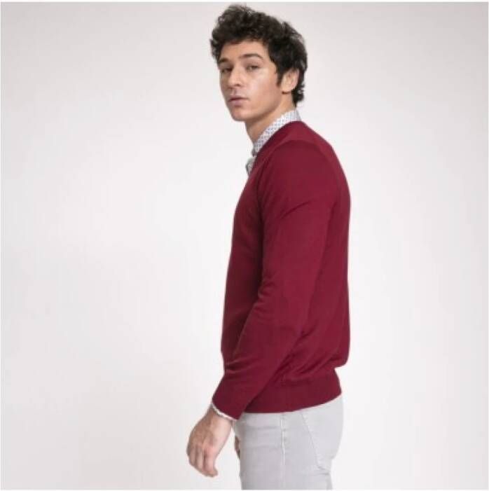 Gran Sasso Knitwear Rood Heren
