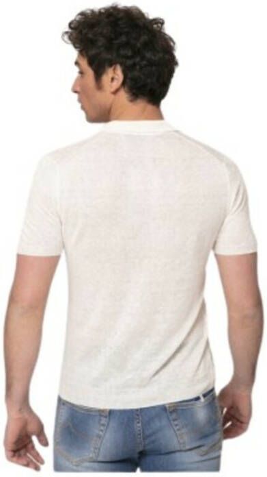 Gran Sasso Poloshirt Wit Heren