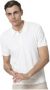 Gran Sasso Poloshirt White Heren - Thumbnail 2