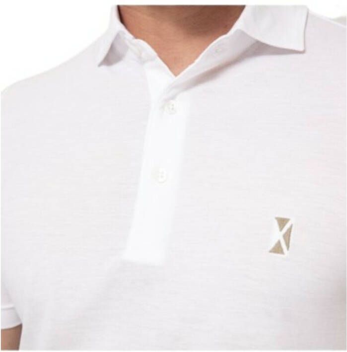 Gran Sasso Poloshirt Wit Heren