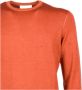 Gran Sasso Round-neck Knitwear Oranje Heren - Thumbnail 2