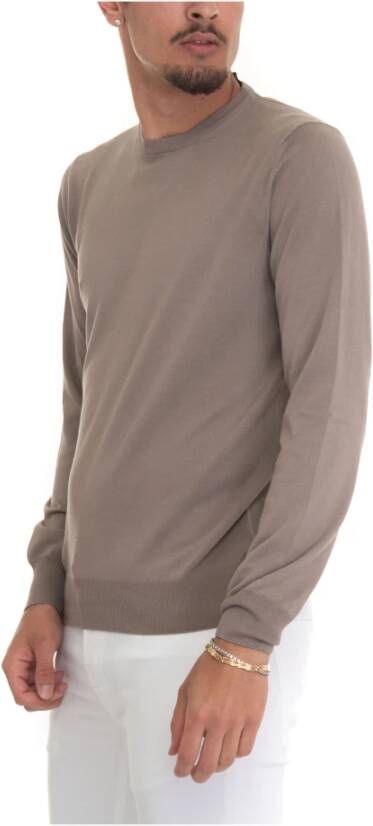 Gran Sasso Round-neck pullover Beige Heren