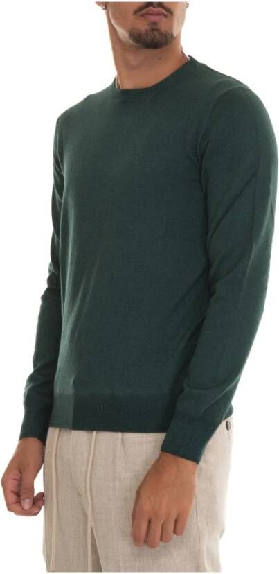 Gran Sasso Round-neck pullover Groen Heren