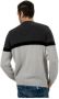 Gran Sasso Dikke Tricolore Trui met Ronde Hals Gray Heren - Thumbnail 2