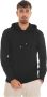 Gran Sasso Italiaanse Slim Fit Hoodie Zwart Heren - Thumbnail 2