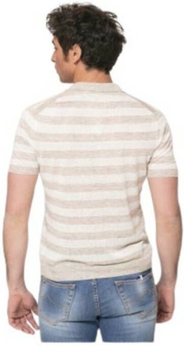 Gran Sasso t-shirt Beige Heren
