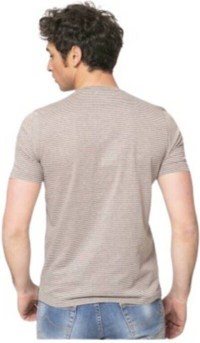 Gran Sasso t-shirt Bruin Heren