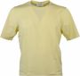 Gran Sasso T-Shirts Yellow Heren - Thumbnail 2