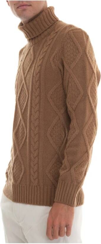 Gran Sasso Turtleneck pullover Beige Heren