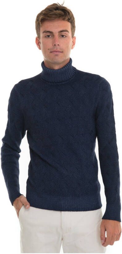 Gran Sasso Turtleneck -pullover Blauw Heren