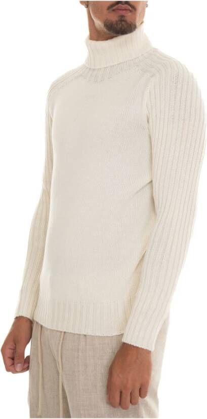 Gran Sasso Turtleneck pullover Wit Heren