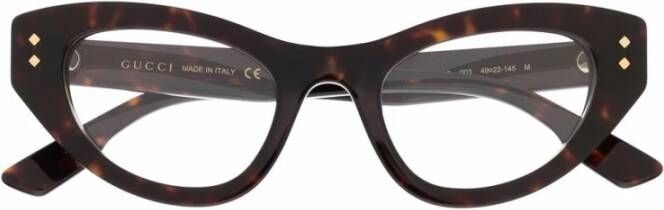 Gucci Bril Bruin Dames