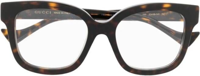 Gucci Bril Bruin Dames