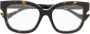 Gucci Optische Bril van Gerecycled Acetaat Brown Unisex - Thumbnail 2