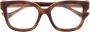 Gucci Stijlvolle zonnebril voor modieuze individuen Brown Unisex - Thumbnail 2