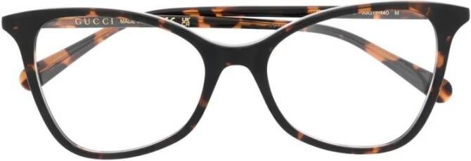 Gucci Bril Bruin Dames