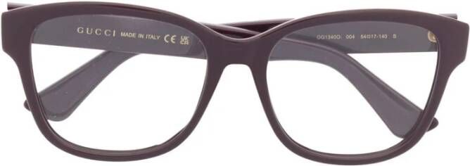 Gucci Bril Paars Dames