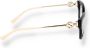 Gucci Delicate Cat-Eye Zonnebril met Afneembare Metalen Ketting Black Unisex - Thumbnail 2