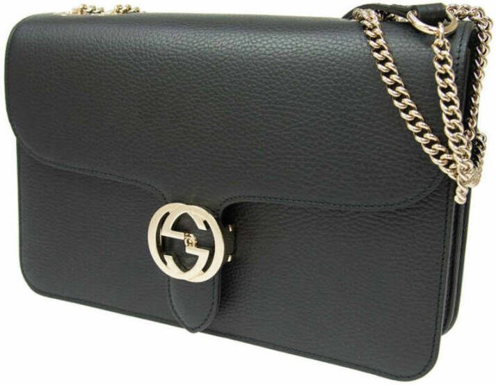 Gucci Cross Body Tas Zwart Dames