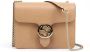 Gucci Interlocking GG Leren Crossbodytas Beige Dames - Thumbnail 1