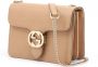 Gucci Interlocking GG Leren Crossbodytas Beige Dames - Thumbnail 2