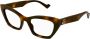 Gucci Stijlvolle Zwarte Zonnebril Brown Unisex - Thumbnail 2