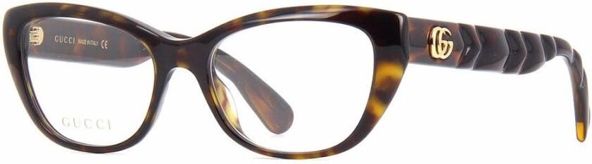 Gucci Stijlvolle Bril Bruin Dames
