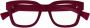 Gucci Vierkante Unisex Bril Red Dames - Thumbnail 2