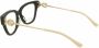 Gucci Delicate Cat-Eye Zonnebril met Afneembare Metalen Ketting Black Unisex - Thumbnail 7