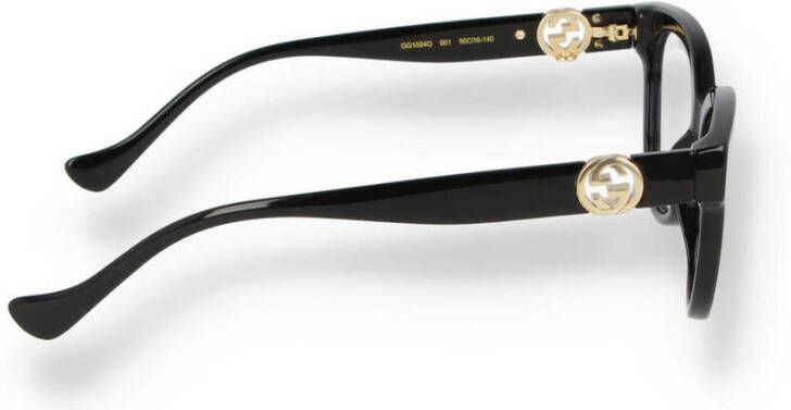 Gucci Stijlvolle Acetaatbrillen Zwart Dames