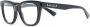 Gucci Luxe vierkante rechthoekige optische monturen Zwart Dames - Thumbnail 2