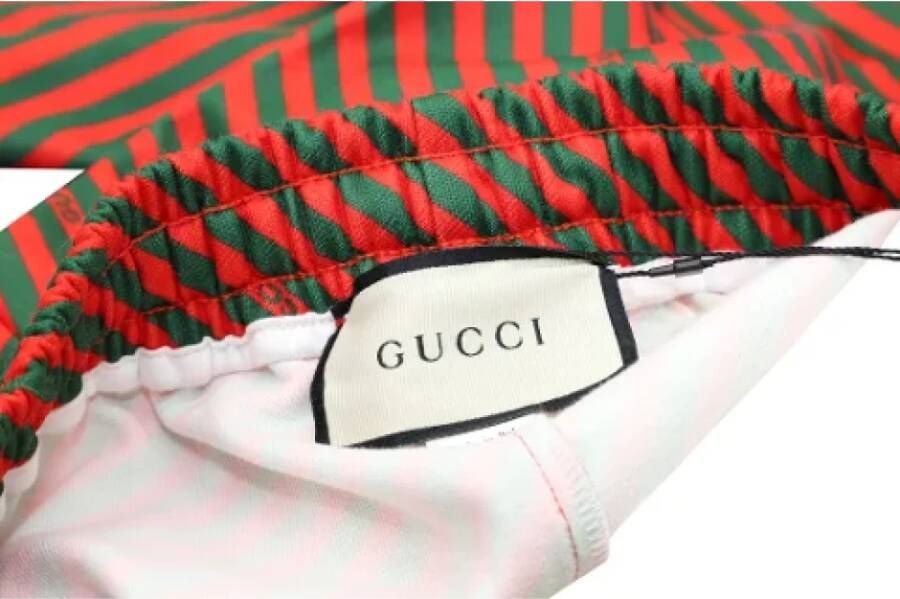 Gucci Polyester bottoms Red Dames