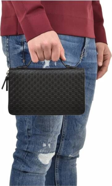 Gucci Portemonnee Kaarthouder Black Heren