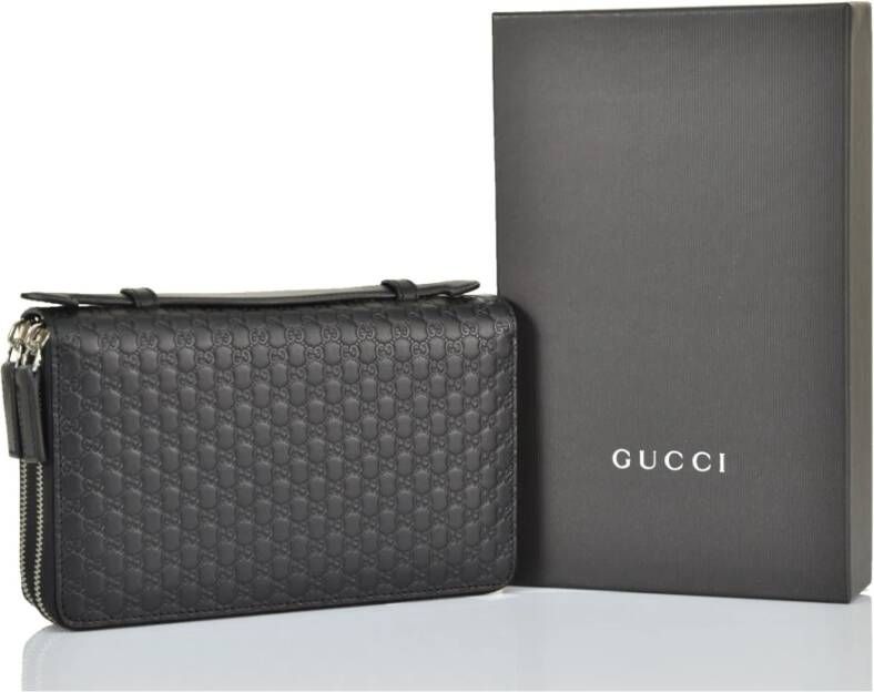 Gucci Portemonnee Kaarthouder Black Heren