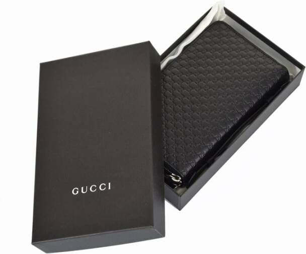 Gucci Portemonnee Kaarthouder Black Heren