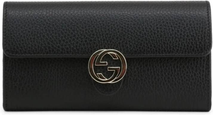 Gucci Portemonnee Kaarthouder Black Heren