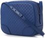 Gucci Italiaanse Leren Schoudertas met Ritssluiting Blue Dames - Thumbnail 2