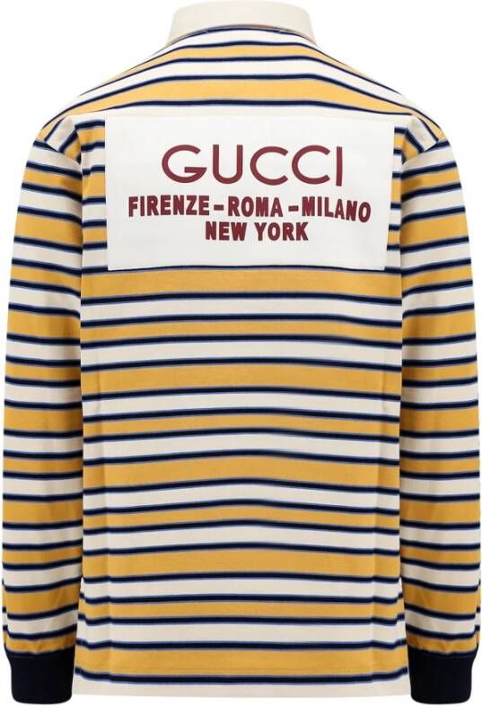 Gucci T-Shirts Geel Heren