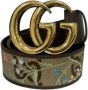 Gucci Vintage Pre-owned Canvas belts Bruin Dames - Thumbnail 2